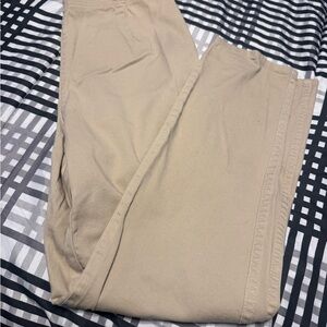 White Stag Women’s Stretch Pull-On Pants – Khaki Beige (Petite 12/14P)